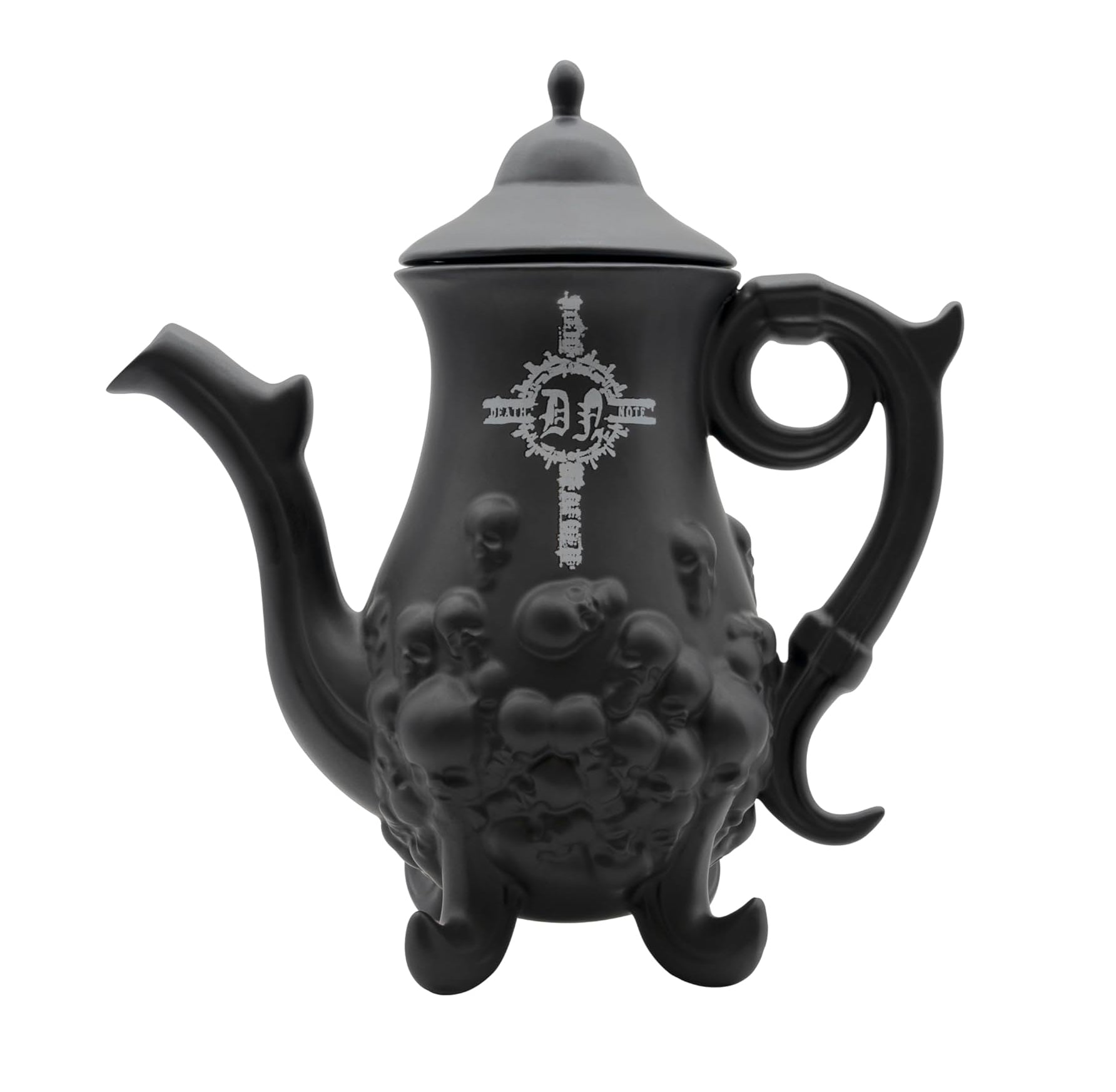ABYstyle Death Note Teapot (900ml - 30.4oz) – Realm of the Death Anime Ceramic Tea Pot with Skulls Teapot Collectible