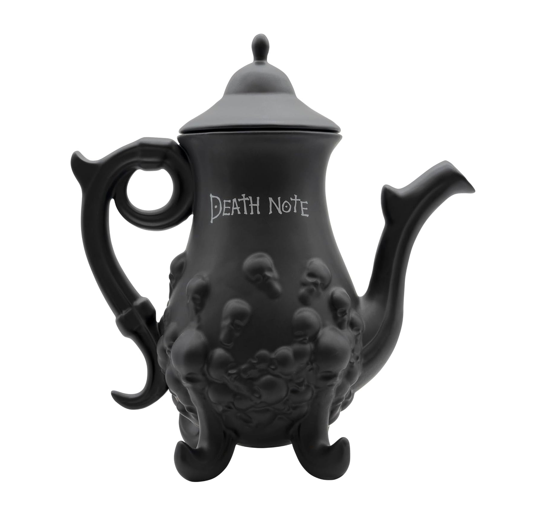 ABYstyle Death Note Teapot (900ml - 30.4oz) – Realm of the Death Anime Ceramic Tea Pot with Skulls Teapot Collectible