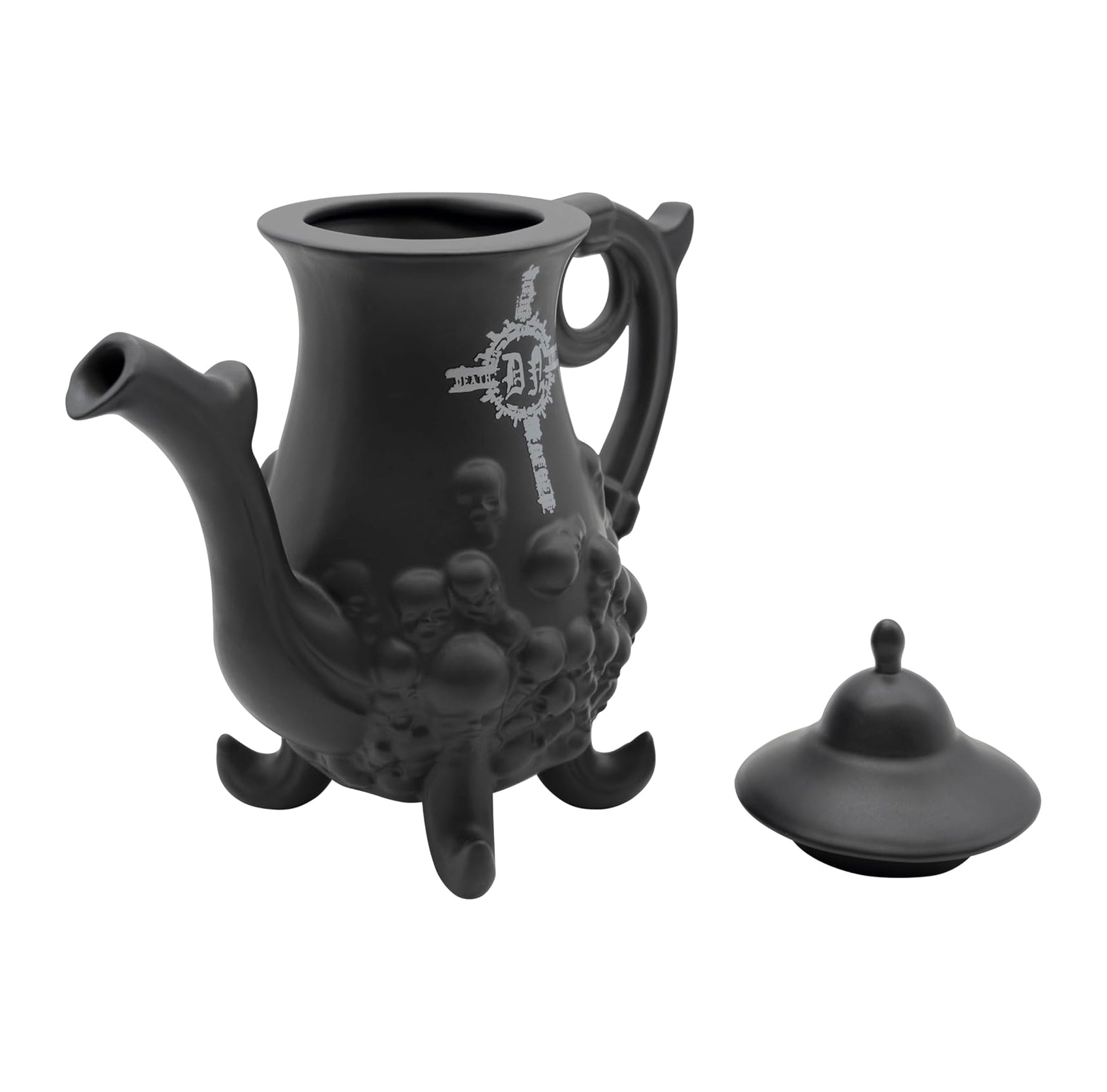 ABYstyle Death Note Teapot (900ml - 30.4oz) – Realm of the Death Anime Ceramic Tea Pot with Skulls Teapot Collectible