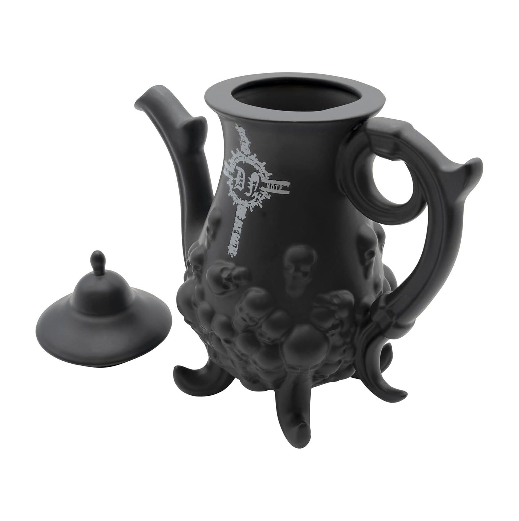 ABYstyle Death Note Teapot (900ml - 30.4oz) – Realm of the Death Anime Ceramic Tea Pot with Skulls Teapot Collectible