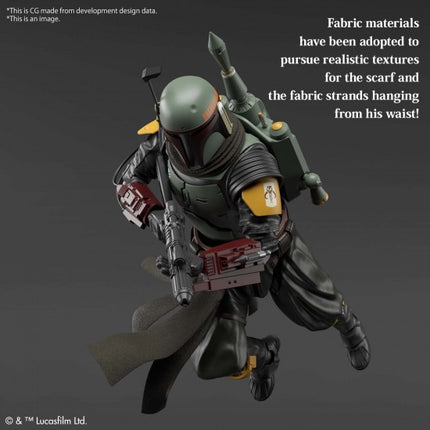 Bandai Hobby - Star Wars 1/12 The Mandalorian: Boba Fett Model Kit