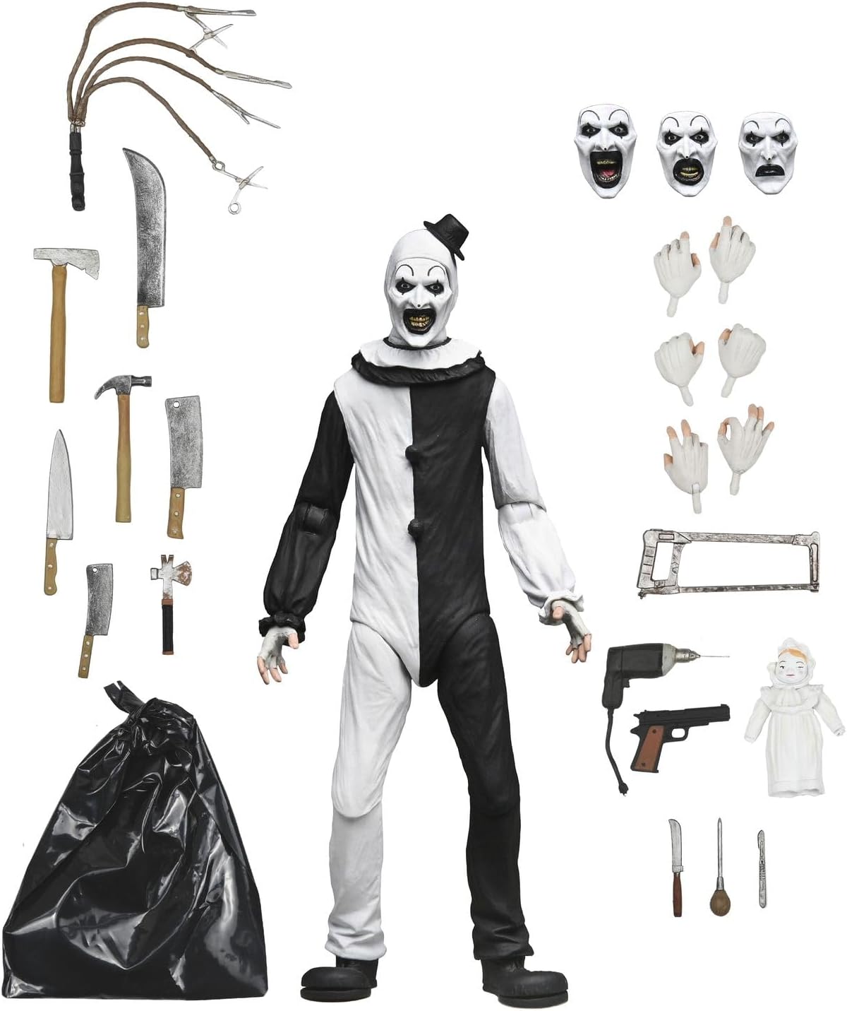 NECA - Terrifier, Ultimate Art the Clown 7" Scale Action Figure