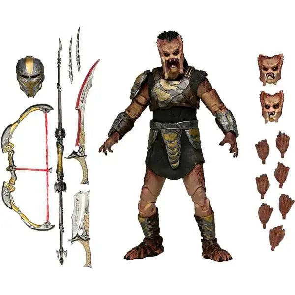 NECA Predator Badlands Dek Action Figure [Ultimate Version, Training Armor]