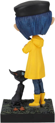 Royal Bobbles Coraline and The Cat Collectible Bobblehead Statue