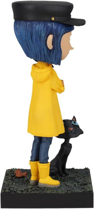 Royal Bobbles Coraline and The Cat Collectible Bobblehead Statue