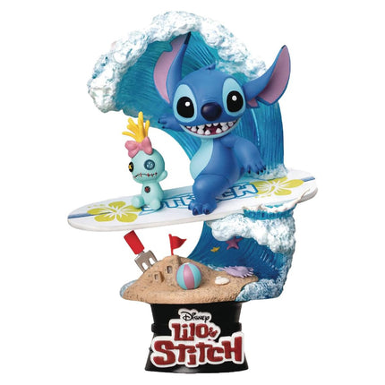 Beast Kingdom Lilo & Stitch: Stitch Surfing DS-030 D-Stage Series Statue