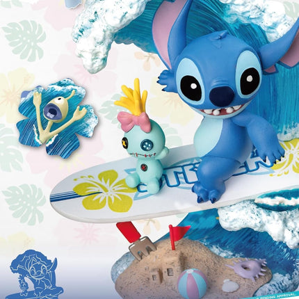 Beast Kingdom Lilo & Stitch: Stitch Surfing DS-030 D-Stage Series Statue