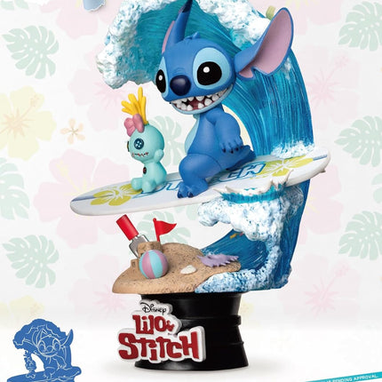 Beast Kingdom Lilo & Stitch: Stitch Surfing DS-030 D-Stage Series Statue