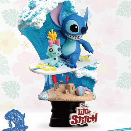 Beast Kingdom Lilo & Stitch: Stitch Surfing DS-030 D-Stage Series Statue
