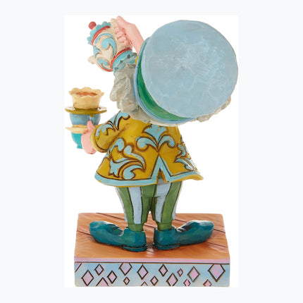 Enesco Disney Traditions by Jim Shore Alice in Wonderland Mad Hatter Figurine, 4.92 Inch