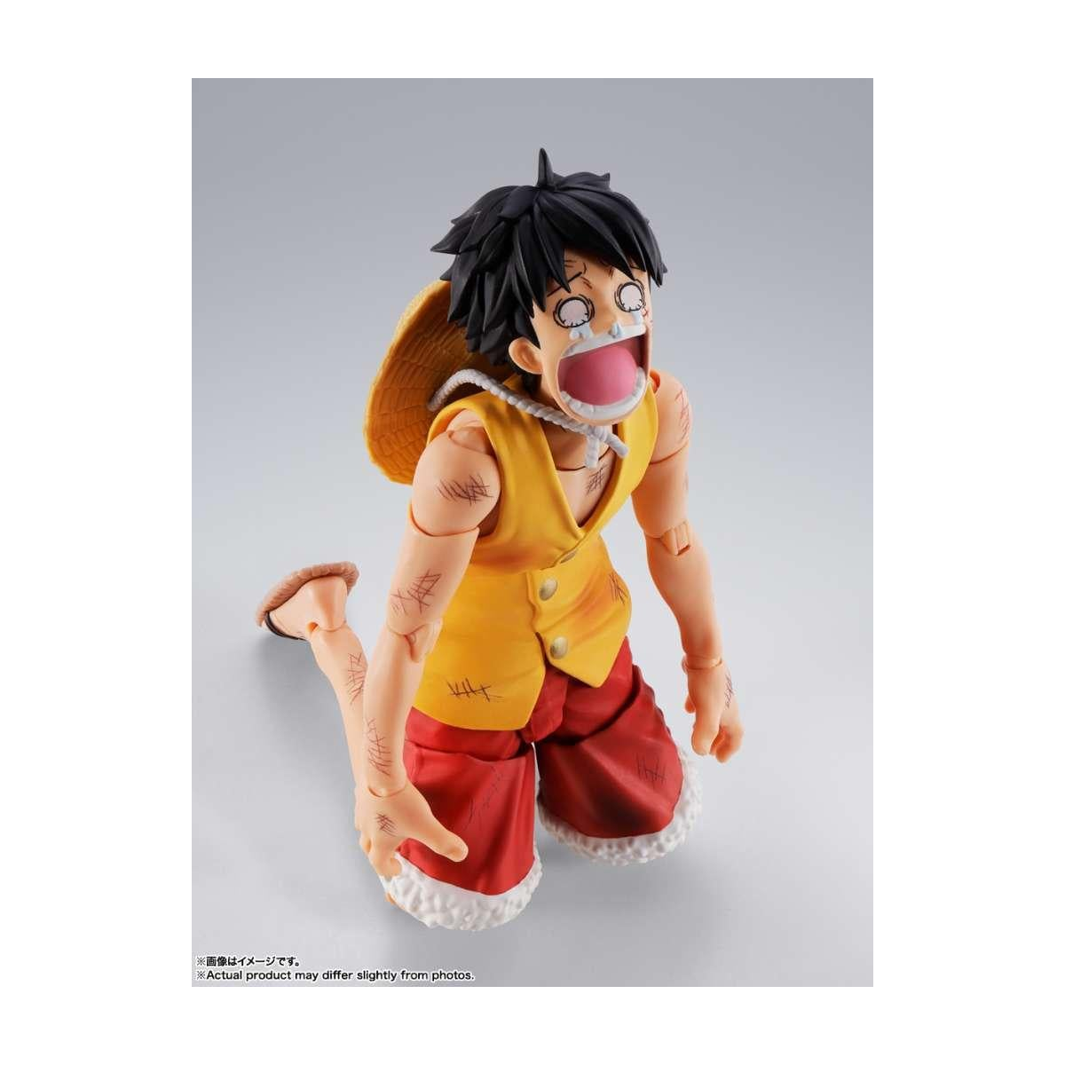 Tamashii Nations S.H. Figuarts One Piece - Monkey D. Luffy (Marineford) Action Figure