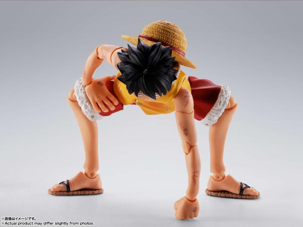 Tamashii Nations S.H. Figuarts One Piece - Monkey D. Luffy (Marineford) Action Figure