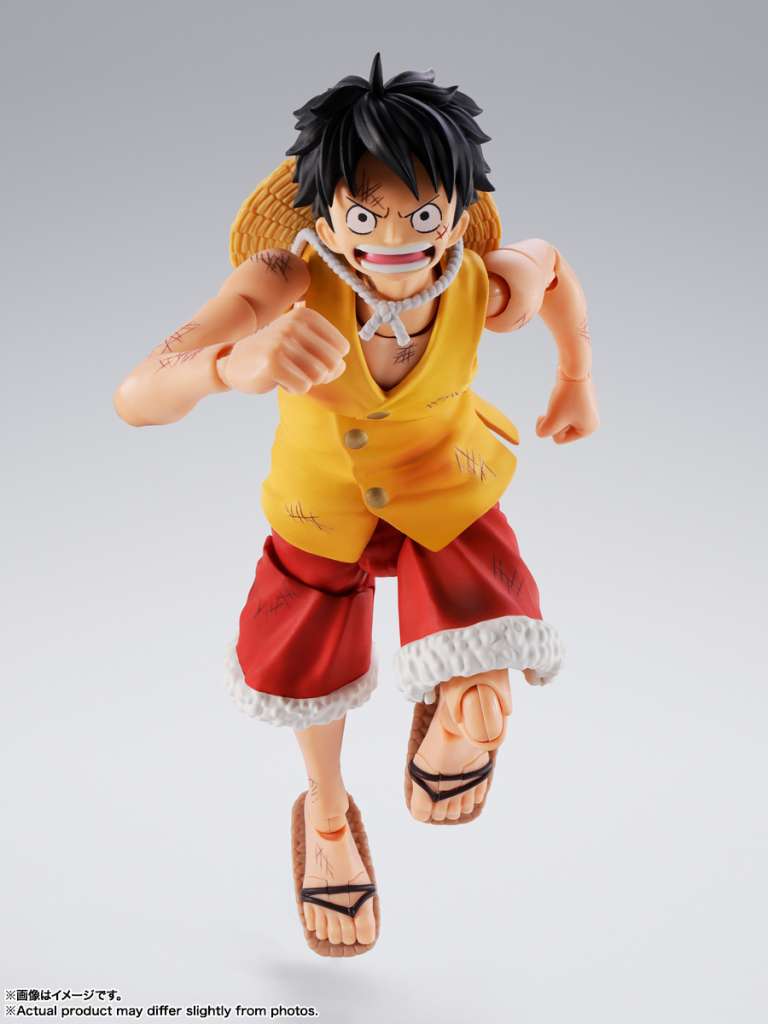 Tamashii Nations S.H. Figuarts One Piece - Monkey D. Luffy (Marineford) Action Figure