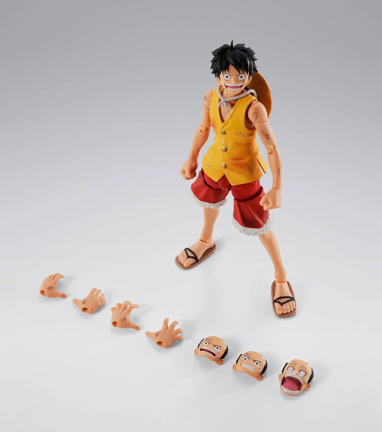 Tamashii Nations S.H. Figuarts One Piece - Monkey D. Luffy (Marineford) Action Figure