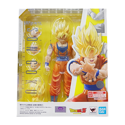 Tamashii Nations S.H Figuarts - Dragon Ball Z Super Saiyan Son Goku (The Games Begin) Action Figure