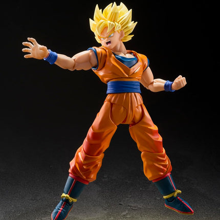 Tamashii Nations S.H Figuarts - Dragon Ball Z Super Saiyan Son Goku (The Games Begin) Action Figure