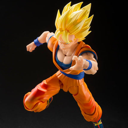Tamashii Nations S.H Figuarts - Dragon Ball Z Super Saiyan Son Goku (The Games Begin) Action Figure