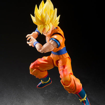 Tamashii Nations S.H Figuarts - Dragon Ball Z Super Saiyan Son Goku (The Games Begin) Action Figure