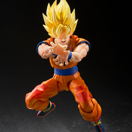 Tamashii Nations S.H Figuarts - Dragon Ball Z Super Saiyan Son Goku (The Games Begin) Action Figure