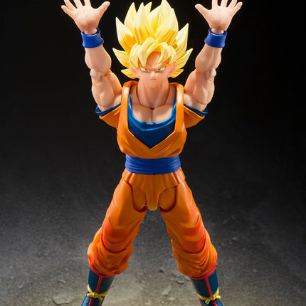 Tamashii Nations S.H Figuarts - Dragon Ball Z Super Saiyan Son Goku (The Games Begin) Action Figure