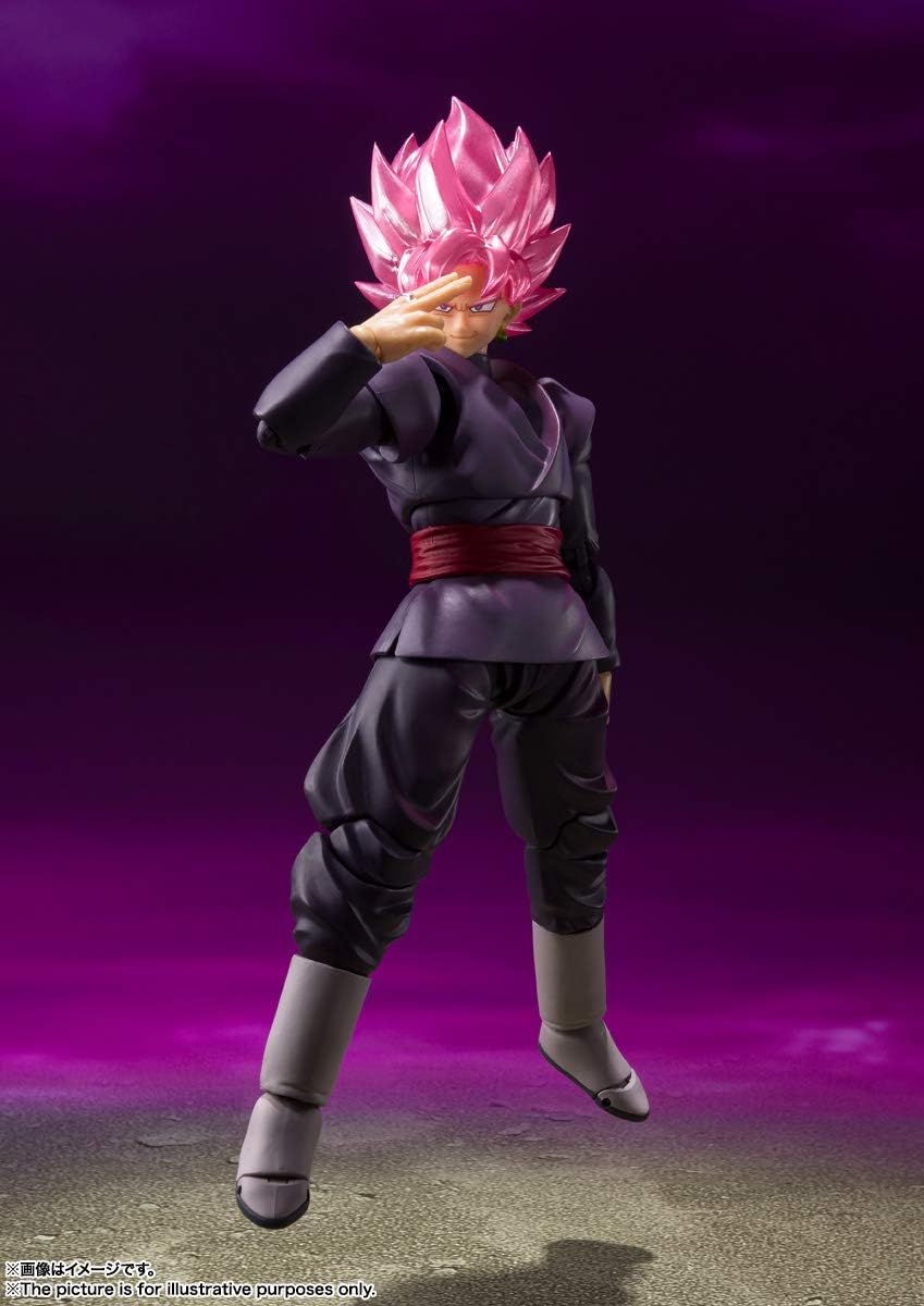 Tamashii Nations S.H. Figuarts Dragon Ball Super - Goku Black Super Saiyan Rose (reissue) Action Figure