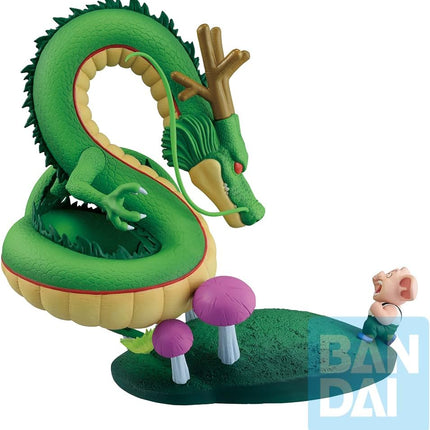 Ichibansho Figure - Dragon Ball - Oolong & Shenron (Dragon History II) Revible Moment Collectible Statue