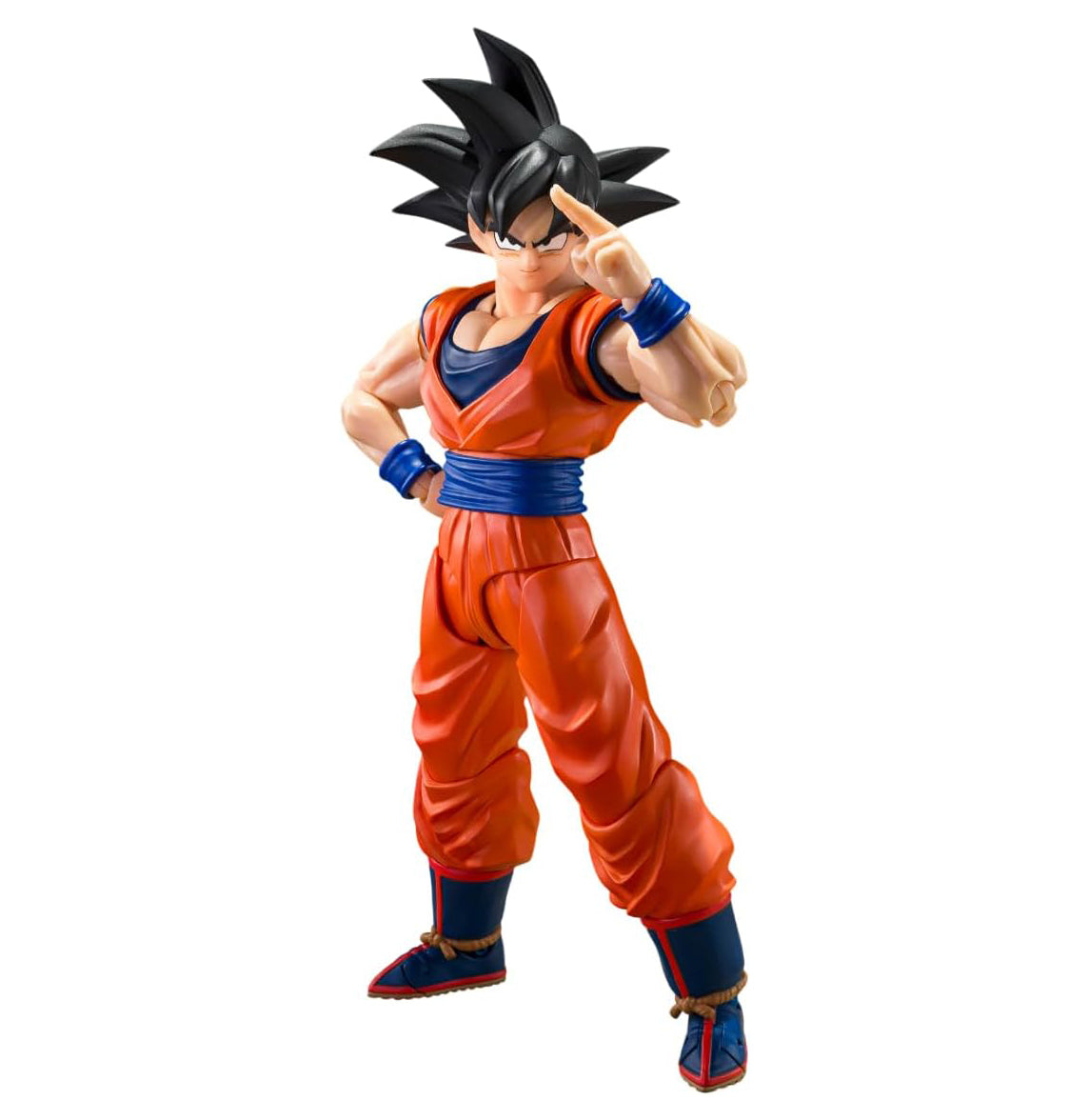 Tamashii Nations S.H. Figuarts Dragon Ball Z - Son Goku (The Kind-Hearted Saiyan) Action Figure