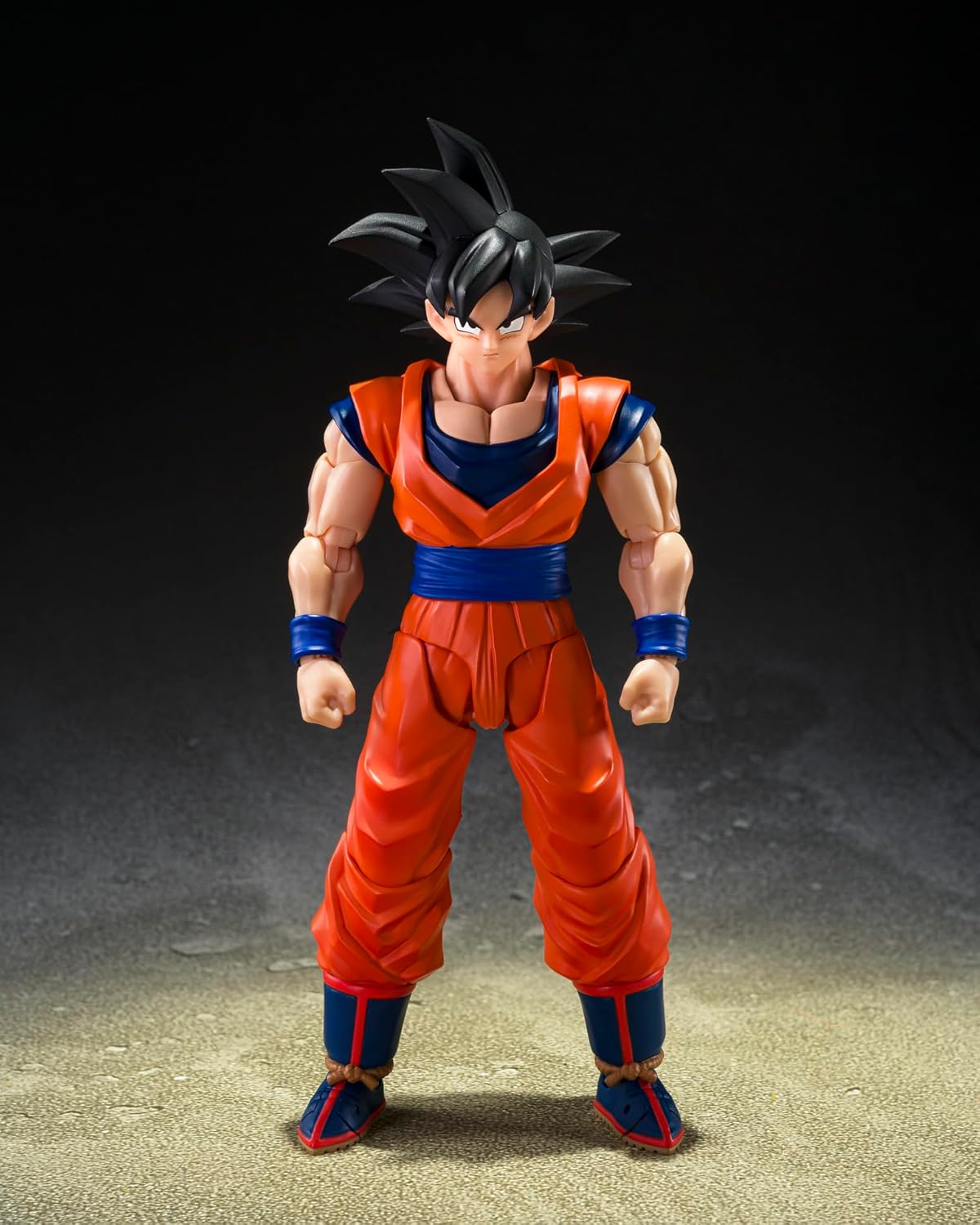 Tamashii Nations S.H. Figuarts Dragon Ball Z - Son Goku (The Kind-Hearted Saiyan) Action Figure