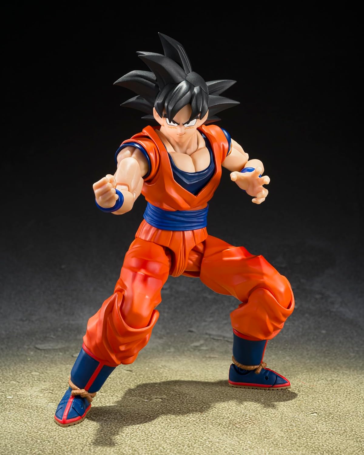 Tamashii Nations S.H. Figuarts Dragon Ball Z - Son Goku (The Kind-Hearted Saiyan) Action Figure
