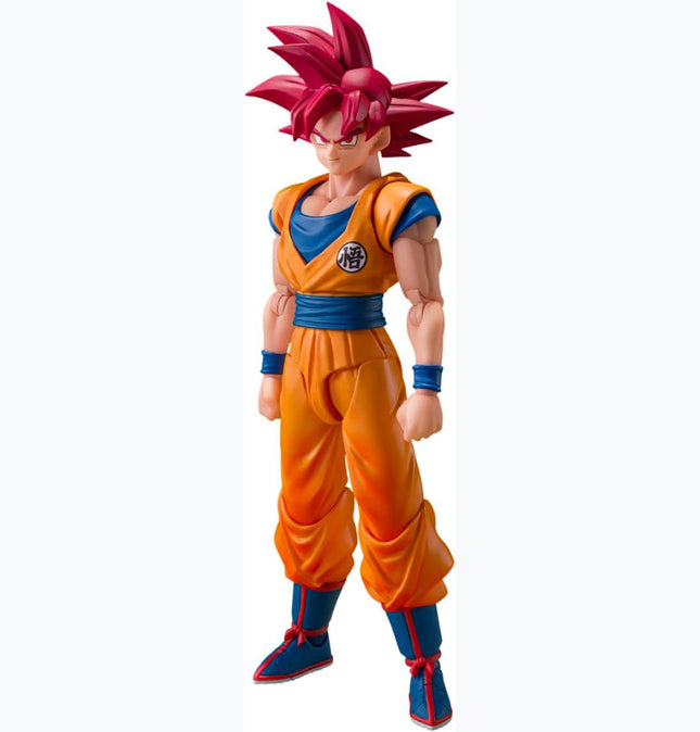 Tamashii Nations S.H. Figuarts Dragon Ball Super - Super Saiyan God Son Goku (God Aura) Action Figure