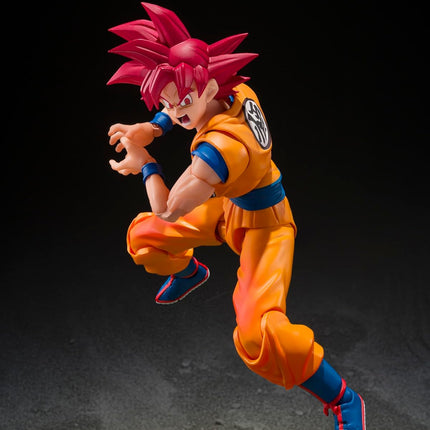 Tamashii Nations S.H. Figuarts Dragon Ball Super - Super Saiyan God Son Goku (God Aura) Action Figure