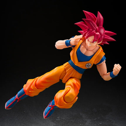 Tamashii Nations S.H. Figuarts Dragon Ball Super - Super Saiyan God Son Goku (God Aura) Action Figure