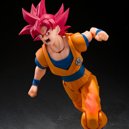 Tamashii Nations S.H. Figuarts Dragon Ball Super - Super Saiyan God Son Goku (God Aura) Action Figure