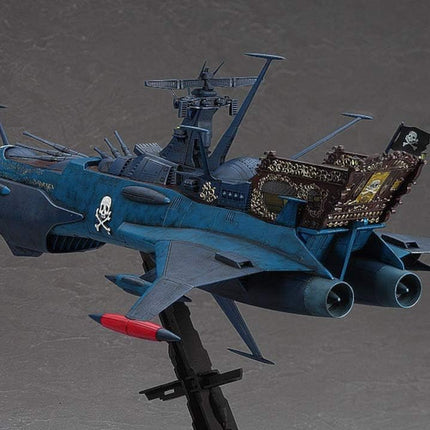 Hasegawa Hobby - 1:1500 Captain Harlock Space Pirate Battleship Arcadia "Second Ship" (Phantom Death Shadow conversion) Model Kit