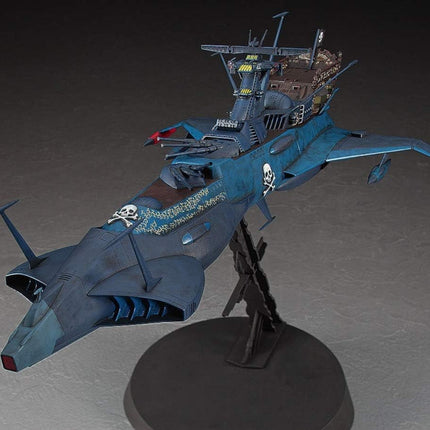 Hasegawa Hobby - 1:1500 Captain Harlock Space Pirate Battleship Arcadia "Second Ship" (Phantom Death Shadow conversion) Model Kit
