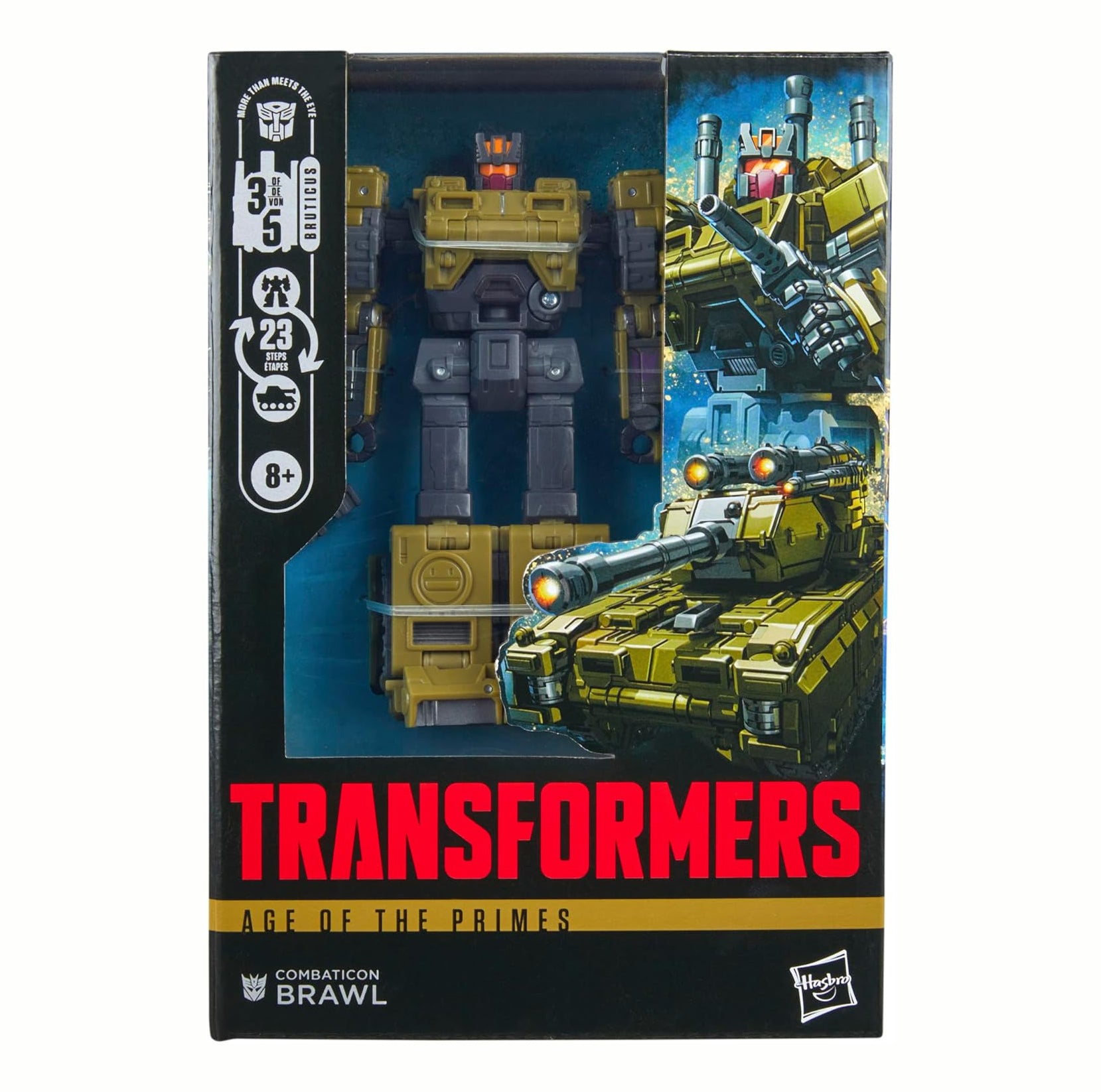 Transformers Age of The Primes Combaticon Brawl, Voyager Class 5.5-Inch Converting Action Figure
