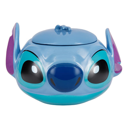 Stitch Official Licensed Disney Cookie Jar with lid, 5.9in tall