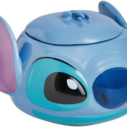 Stitch Official Licensed Disney Cookie Jar with lid, 5.9in tall