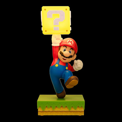 Paladone Super Mario Diorama Light – 35cm Tap-Activated Lamp with 3 Brightness Settings & Official Sound, USB Powered
