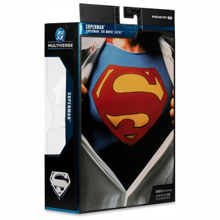 McFarlane Toys- DC Multiverse Superman (Superman: The Movie 1978) 7in Action Figure (Deluxe Theatrical Edition)