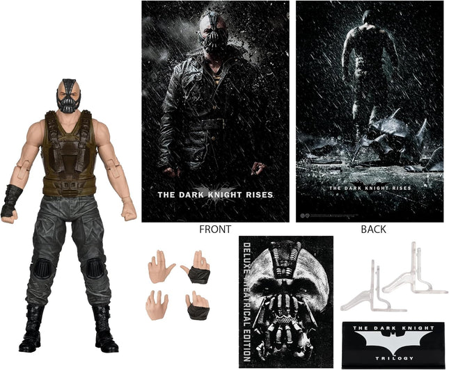 McFarlane Toys- DC Multiverse Bane (The Dark Knight Rises) 7in Action Figure (Deluxe Theatrical Edition)