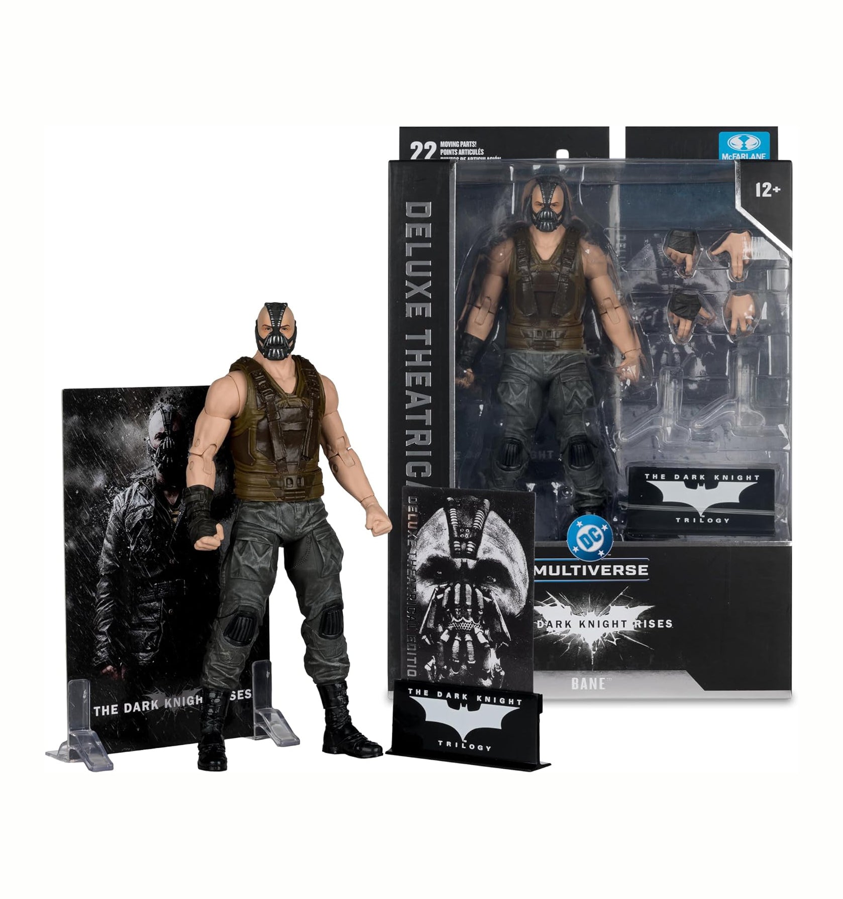 McFarlane Toys- DC Multiverse Bane (The Dark Knight Rises) 7in Action Figure (Deluxe Theatrical Edition)