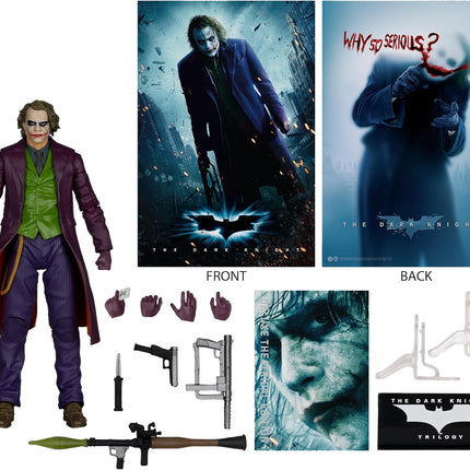 McFarlane Toys- DC Multiverse The Joker (The Dark Knight) 7in Action Figure (Deluxe Theatrical Edition)