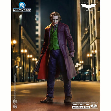 McFarlane Toys- DC Multiverse The Joker (The Dark Knight) 7in Action Figure (Deluxe Theatrical Edition)