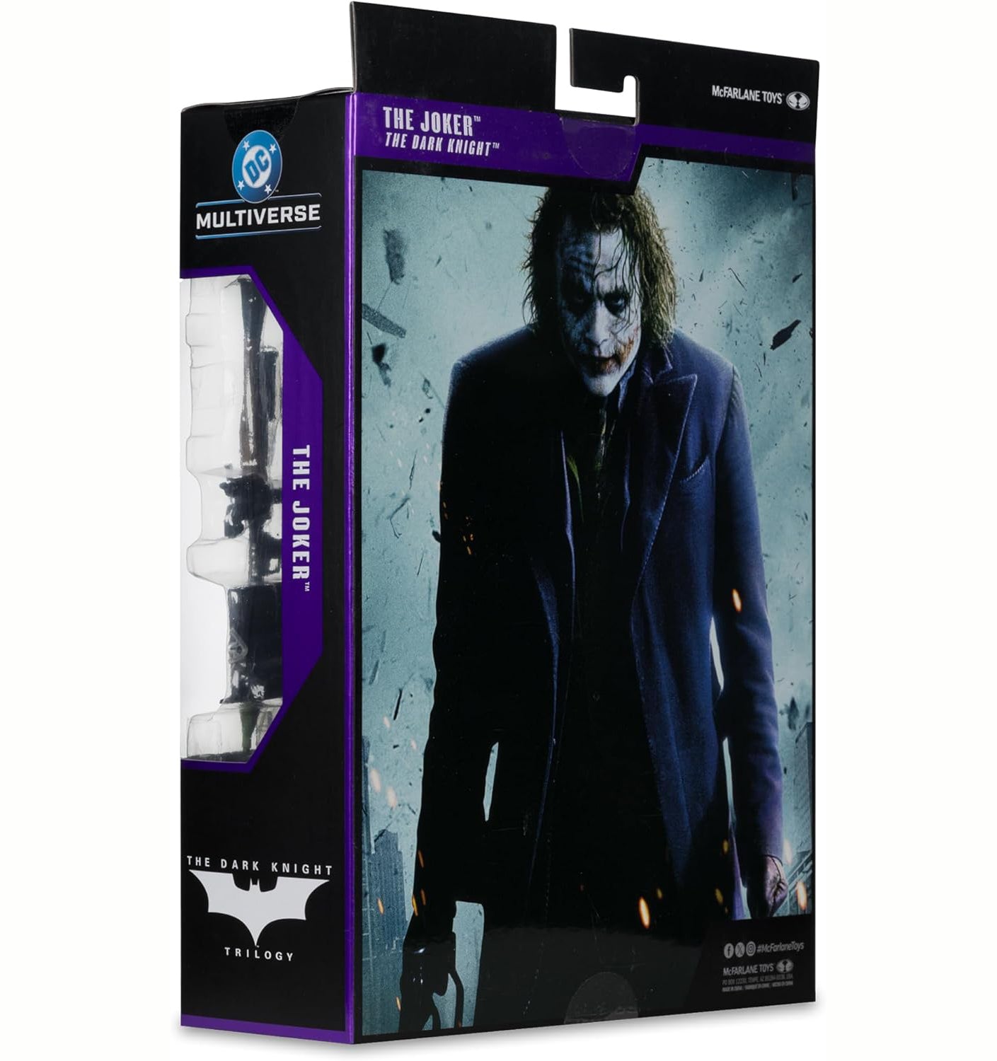 McFarlane Toys- DC Multiverse The Joker (The Dark Knight) 7in Action Figure (Deluxe Theatrical Edition)