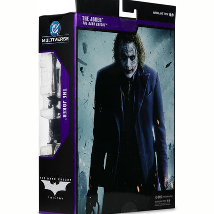 McFarlane Toys- DC Multiverse The Joker (The Dark Knight) 7in Action Figure (Deluxe Theatrical Edition)