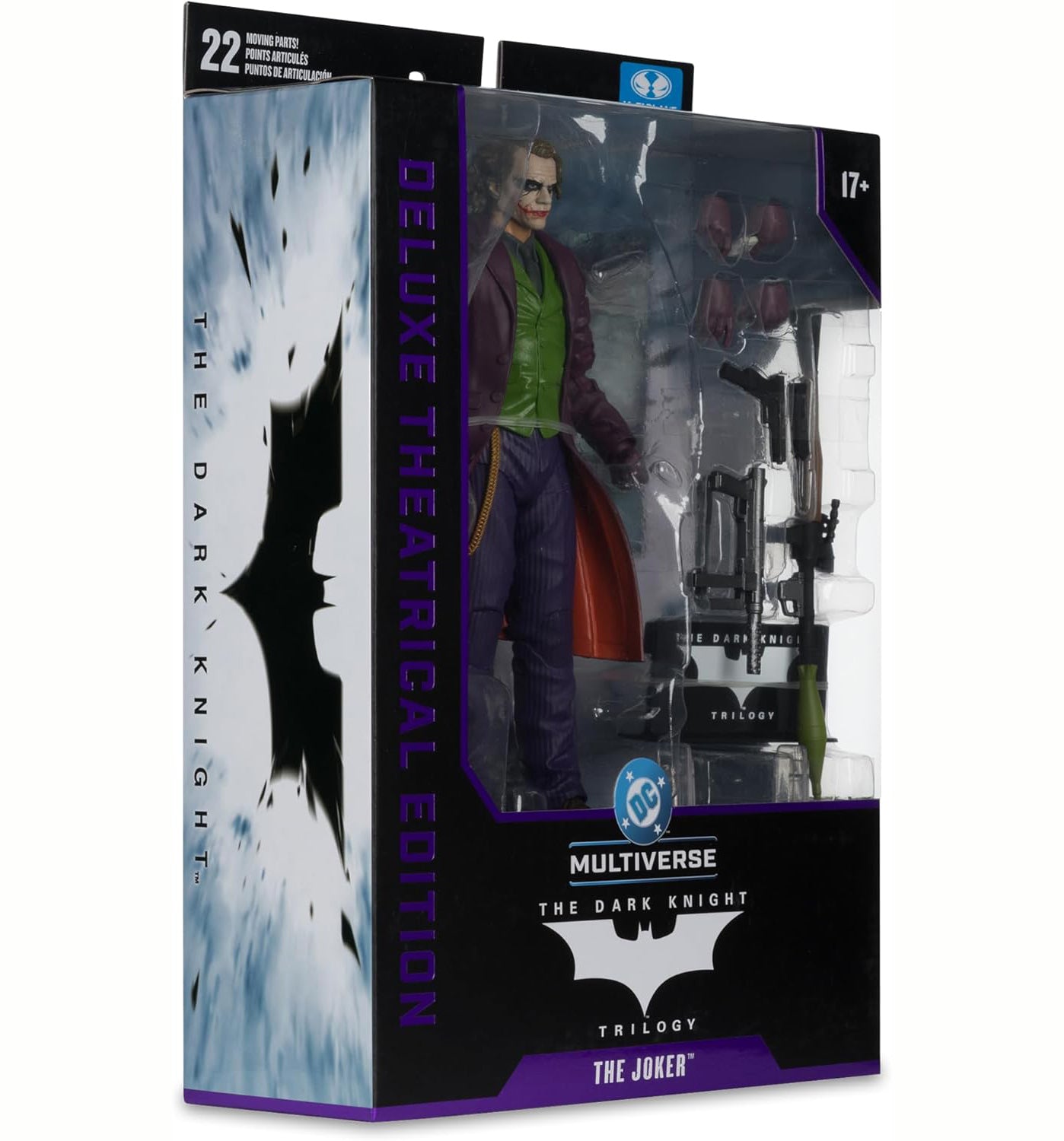 McFarlane Toys- DC Multiverse The Joker (The Dark Knight) 7in Action Figure (Deluxe Theatrical Edition)