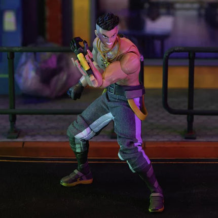 Cyberpunk Edgerunners David - 1:12 Scale Action Figure - 5.7” Highly Articulated Collectible with Accessories
