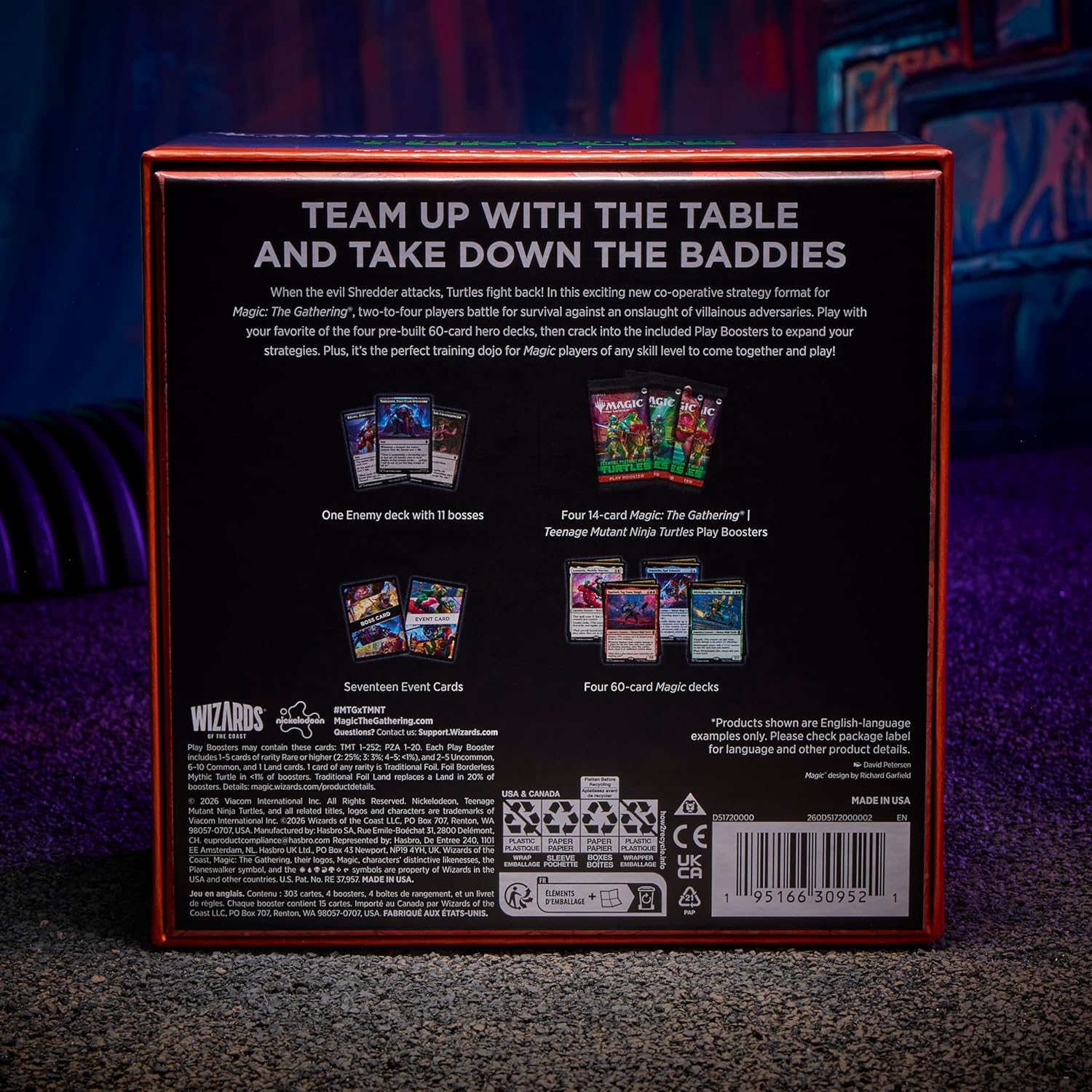 Magic The Gathering TCG: Teenage Mutant Ninja Turtles - Turtles Team-Up (ENGLISH EDITION)