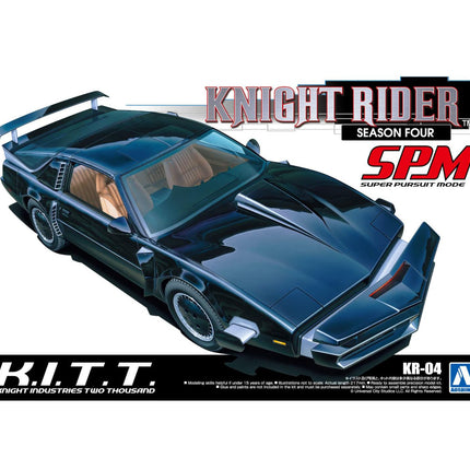 Aoshima KR-04 - Knight Rider's K.I.T.T. (Super Pursuit Mode) 1/24 Scale Model Kit